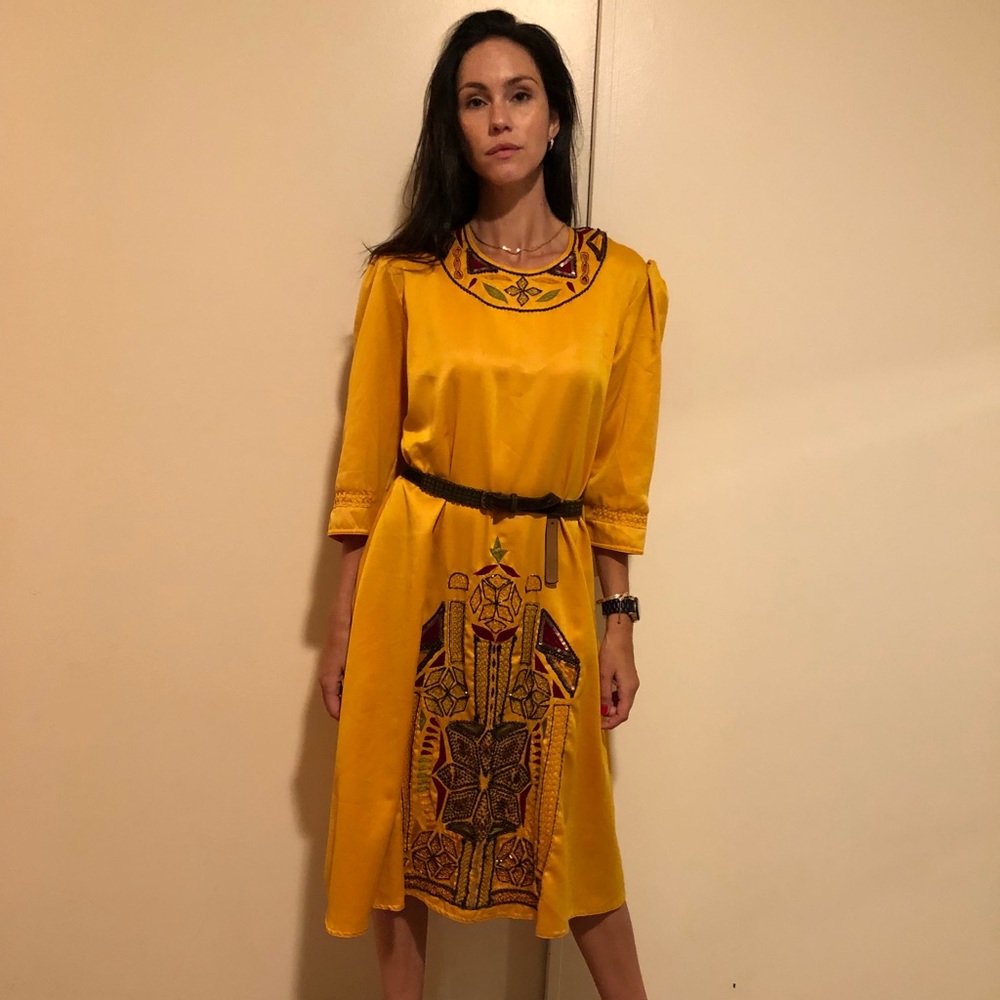 Vintage embroidery dress
